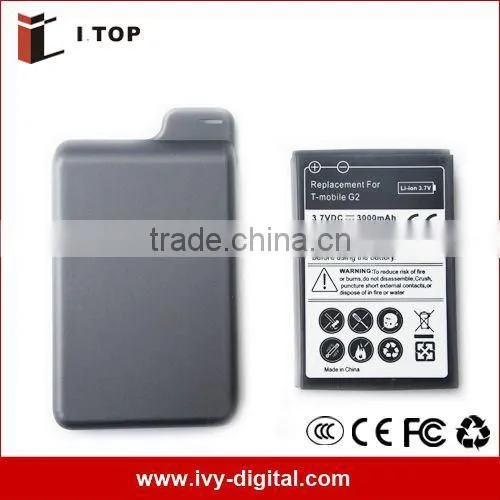 3500mAh Mobile Phone Extended Battery For HTC T-mobile G2