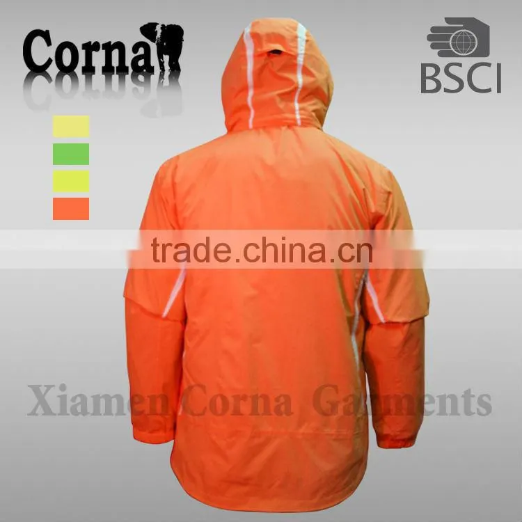 Men functional plus size colorful 3 in 1 snow jacket suits
