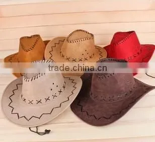 2013 hot style coll flat brimmed cowboy hat