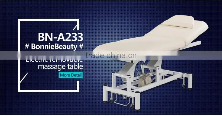 2015 the newest comfortable two fold professional portable massage table from BONNIEBEAUTY