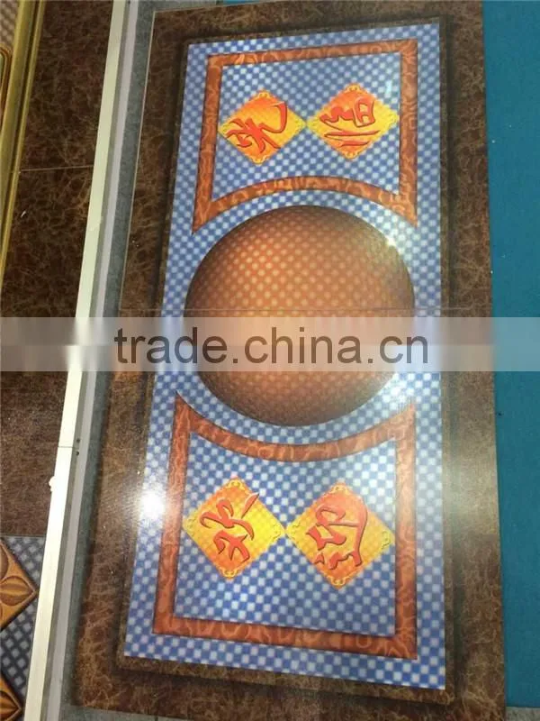 new design decorative phantom 3d Glass panel