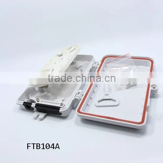 4 core Plastic shell Fiber optic distribution box