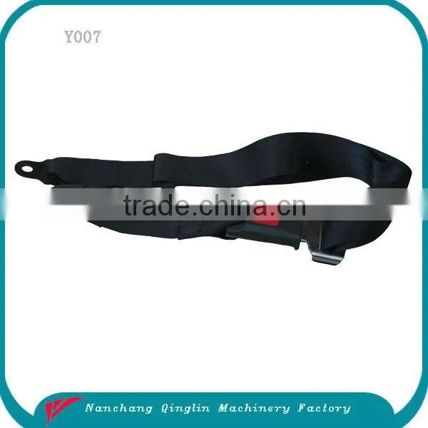 General used 2 point seat safety belt non-retractable seat belt