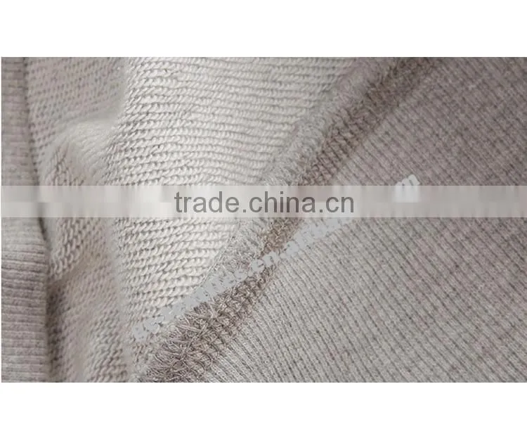Fleece Hoodie Sweater with applique/emb logo