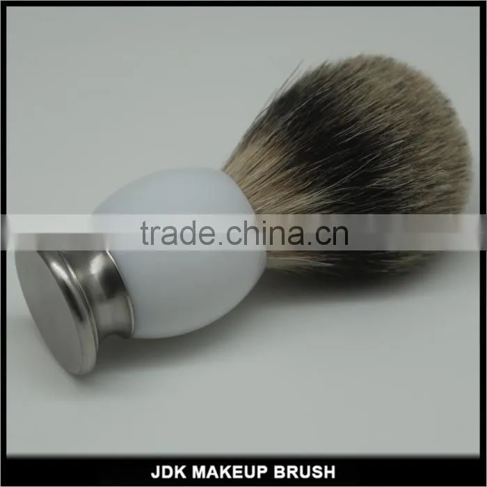Acrylic Handle Shaving Brush Silver badger hair Shaving Brush Men Facial Beard Cleaning Shave Tool Shaving Razor Brush