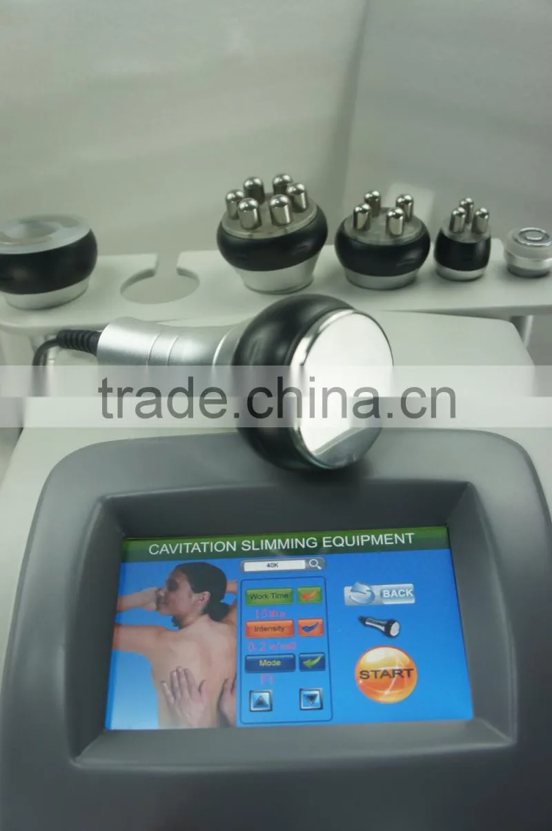Hot Sales soared 6 in 1 ultrasonic vacuum cavitation vacuum rf slimming beauty equipment