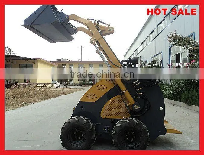 mini skid wheel loader