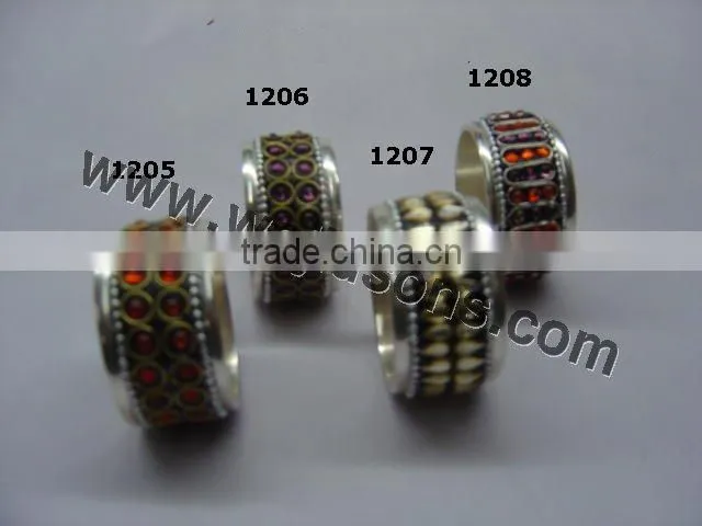 Nickel plated napkin ring Centerpiece 2014