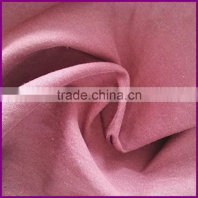 stock fabric cotton coat fabric wine color 130gsm