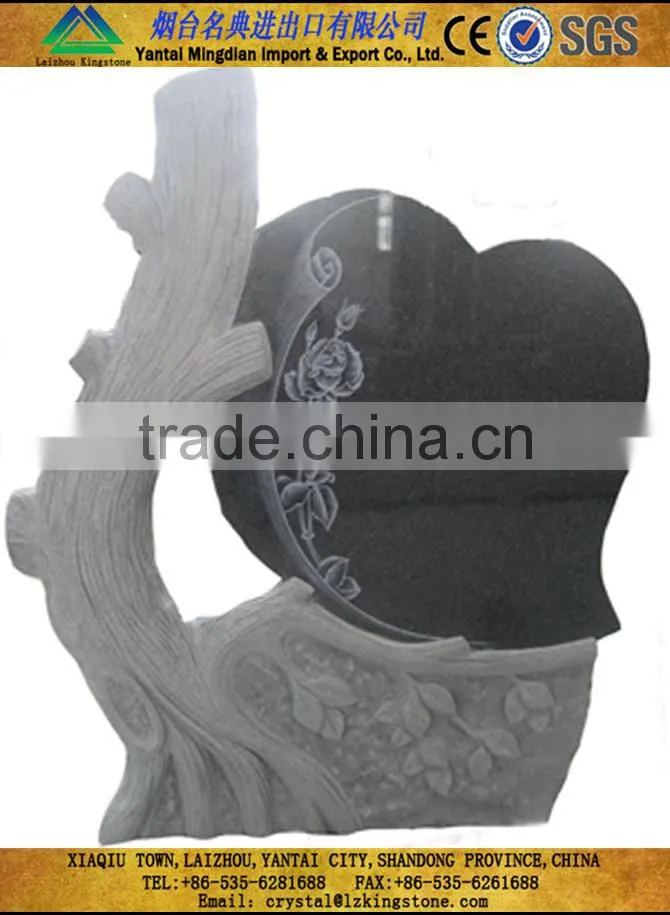 european style gravestone,China nature stone tombstone