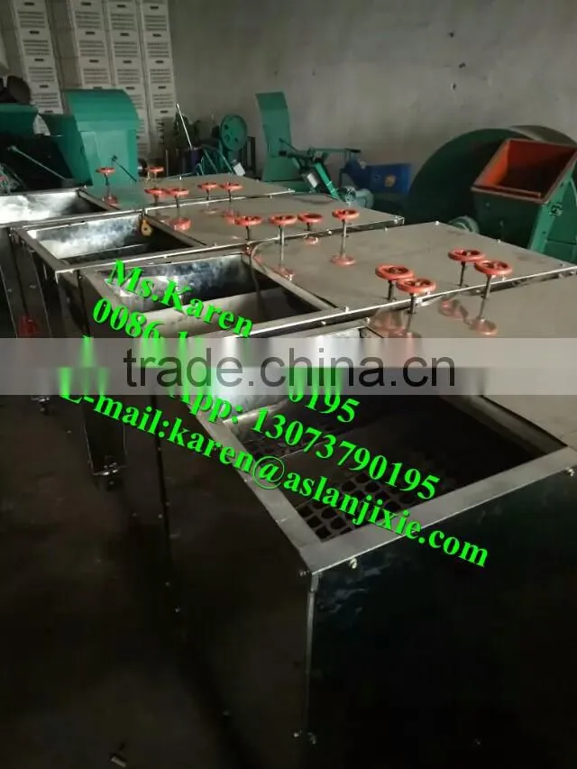 Mushroom leg and cap separator machine / Mushroom stem removal machine