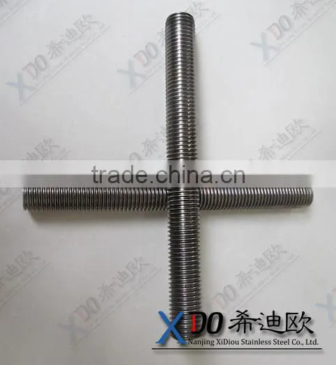 alloy 601. alloy600. alloy625 stainless steel fastener full thread rods