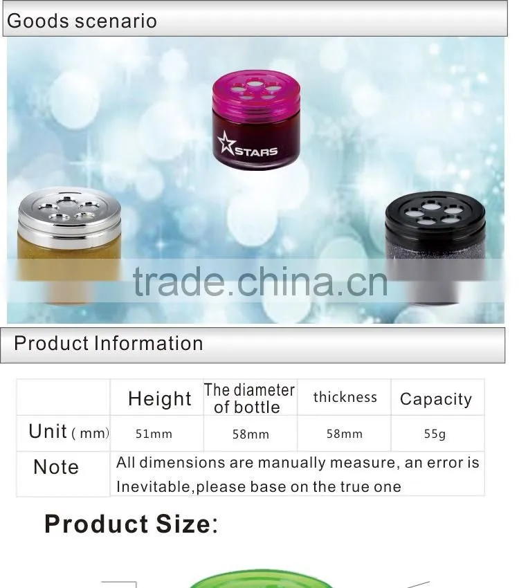 Hot sale high quality manufacture's price aroma gel freshener