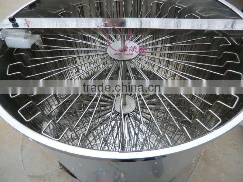 Radial honey extraction machine for beekeeping