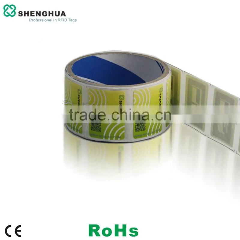 rfid 13.56mhz nfc sticker F08 nfc coin tag iso 14443a smart rfid label