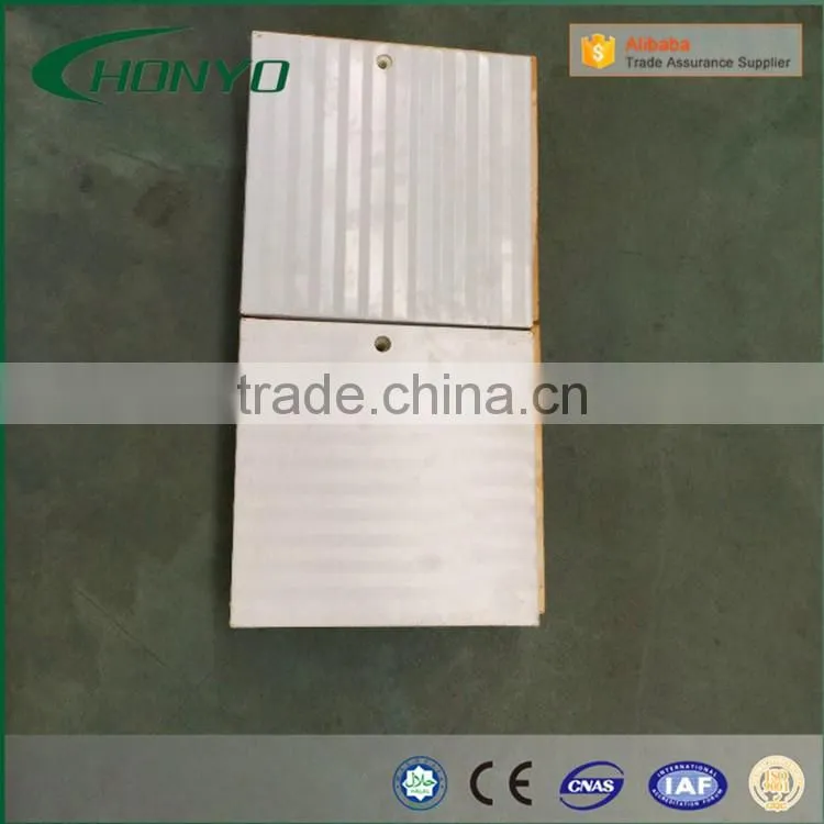 Professional Steel Sheet Fireproof Fire Resistant Modular Cold Room PU Polyurethane Sandwich Panels With CamLock