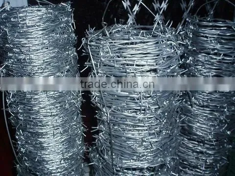 PVC Coated Barbed Wire For Farm Fence