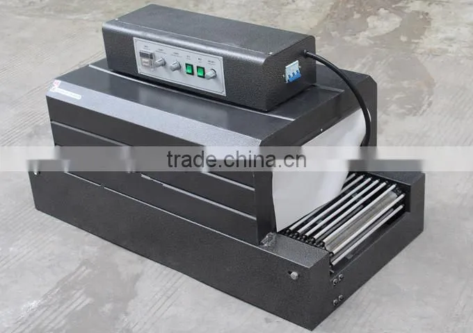 hight adjustable heat shrink tunnel / PE shrink package machine / hot shrink wrapping machine