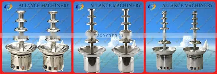 166 perfect stainless steel chocolate fountain machine