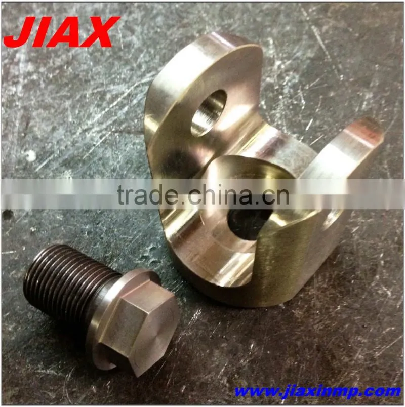 cnc machined milled brass turned components for pipe fittings