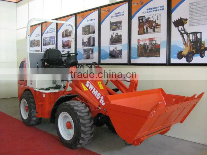 SWM610 1000kg wheel loaders for sale with CE