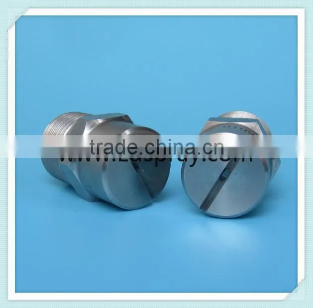 U Series Flat fan-shaped spray pattern water spray jet nozzles