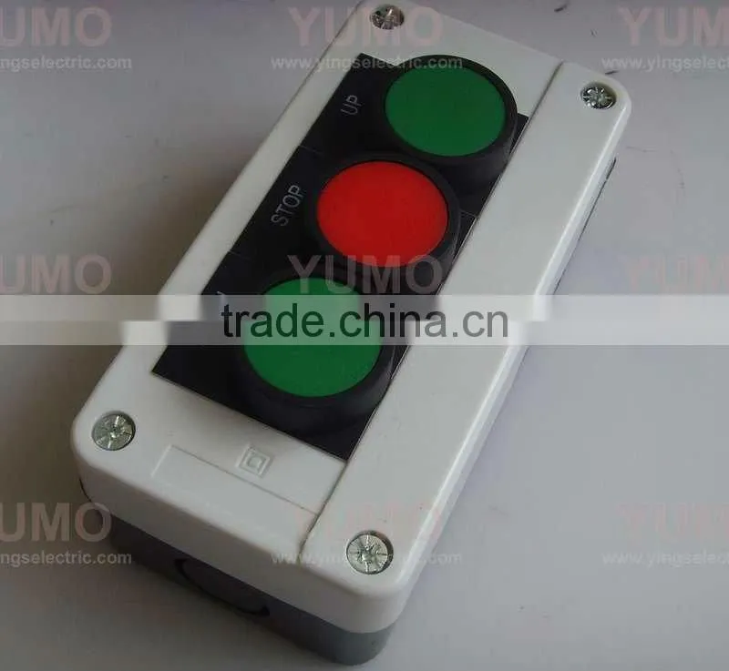 Push button switch LAY5-B321H29 with lock