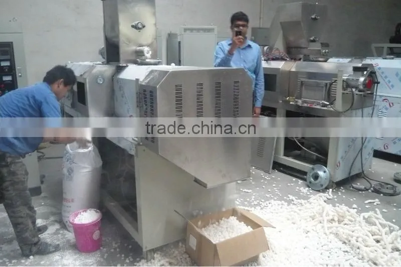 Modified starch double screw extruder