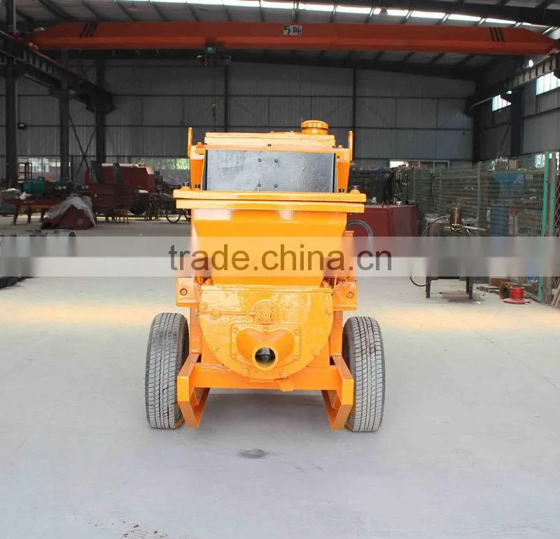 multi-function 7000L per hour output small concrete pump for sale