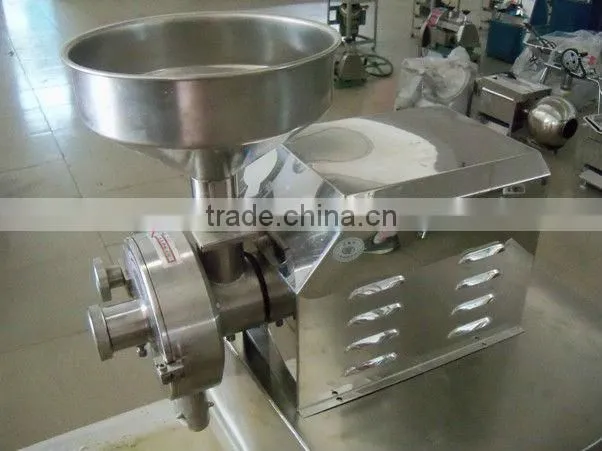 food processing plant use electric stainless steel chilli powder grinding machine
