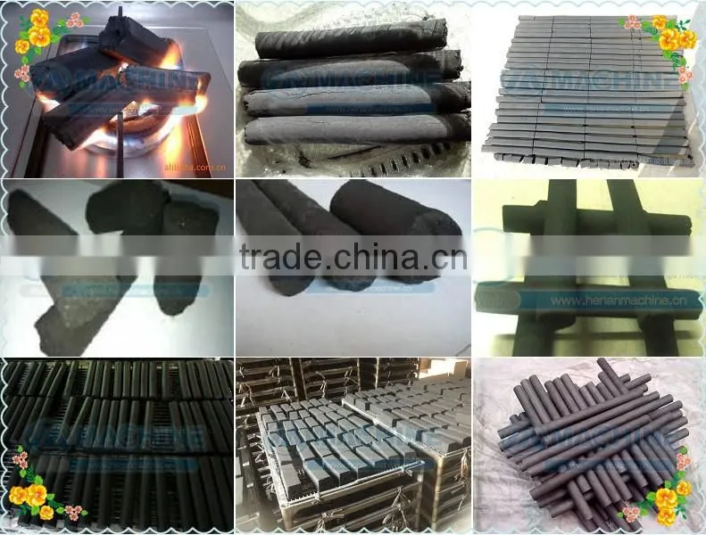 High automation customer satisfied Coconut shell charcoal briquette machine