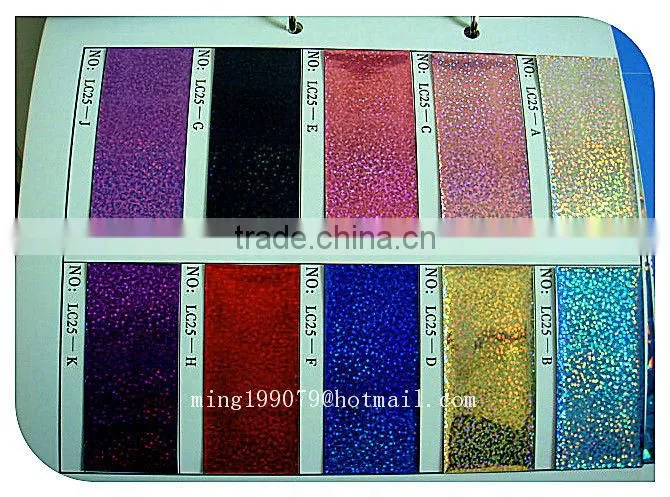 Holographic Transparant Pattern Laser PVC/TPU Composite Film