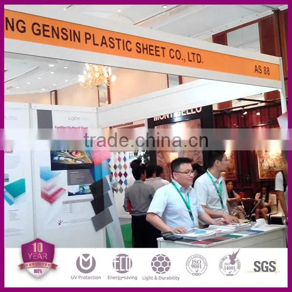 0.8-2.0mm polycarbonate corrugated sheet /pc roofing sheet/polycarbonate waved sheet