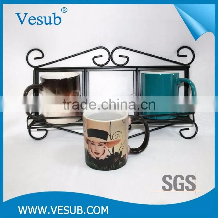 China Supplier Top Selling Pottery Make Color Changing Mug With Handle
