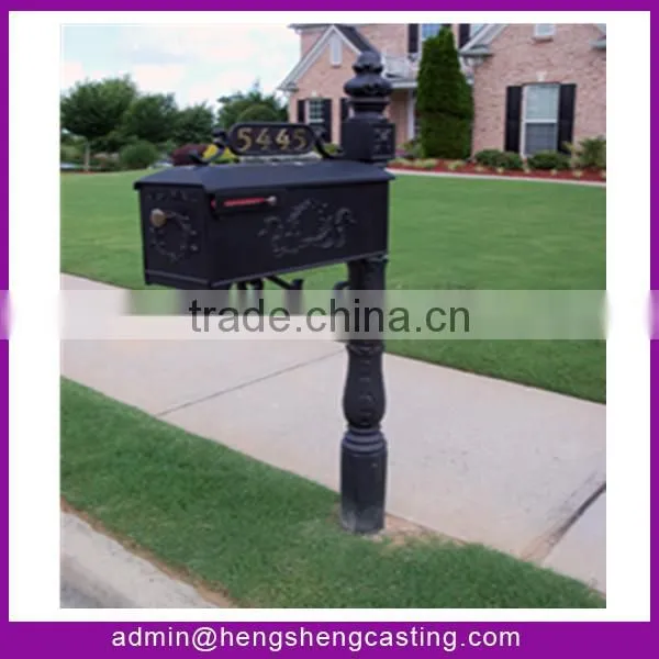 Decorative metal mailbox,mailboxes made in china