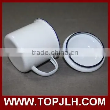 old fashion feelling pure handmade enamel mugs for sublimation