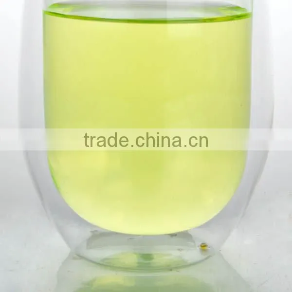wholesale promotion 380ml round double wall water beer glass hand made