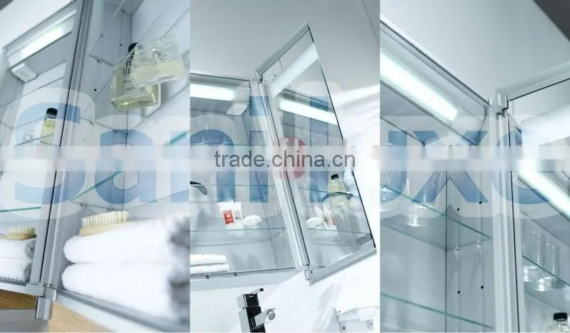 Aluminium bathroom cabinet