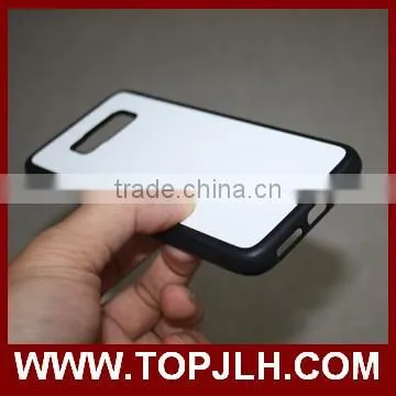 Soft silicone cover sublimation 2D cases for Samsung S8