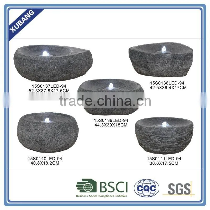 garden animals water fountain stone frog water fountain toy