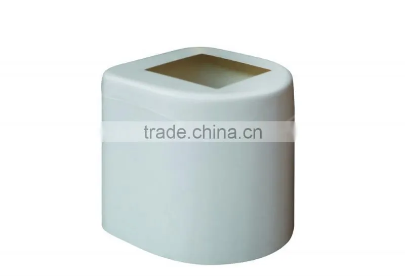 Plastic beauty case rotational plastic cosmetic case