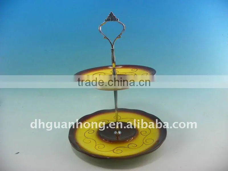 Ceramic Double-layer Plate