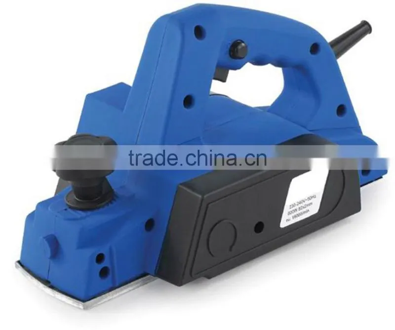 GOLDENTOOL 82mm 650w Power Wood Cutting Thicknesser Machine Mini Electric Wood Planer