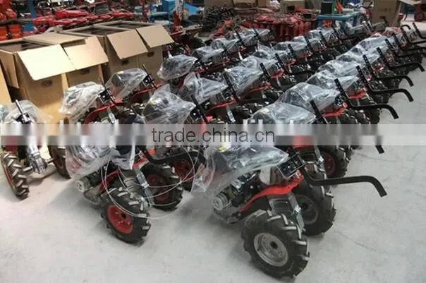 best 6.5HP gasoline hand tiller chain driving agriculture cultivator