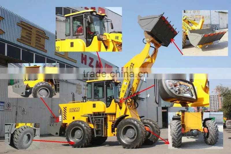 HZM932 used wheel loader high quality