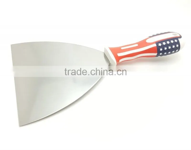 Newest design American flag handle Carbon steel blade putty knife