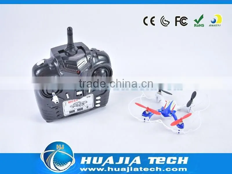 Kid toys 2.4G 6CH remote control aircraft helicopter UFO drone with Gyro