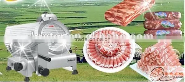 BR011 semi-auto aluminum muttton slicer machine /meat slicer