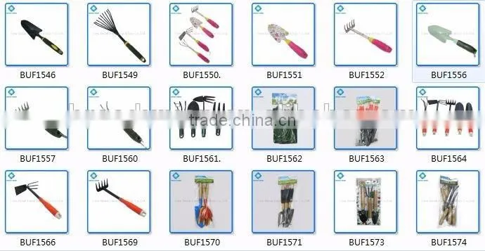 3PC Plastic Kids Garden Tools Set