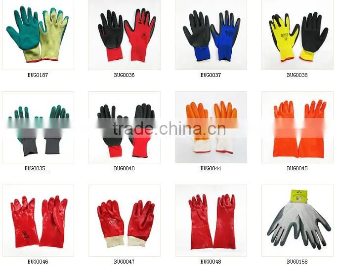Yellow Nitrile Work Gloves Working Gloves
